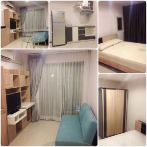 For RentCondoVipawadee, Don Mueang, Lak Si : For rent: Silk Place Phahonyothin - Lak Si, 1 bedroom, 33 sq m, south side, not blocked, beautiful view.