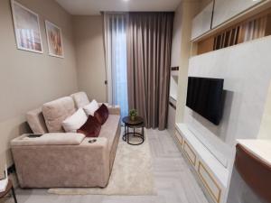 For RentCondoRatchathewi,Phayathai : (S)TL046_P THE LINE RAJDTHEVEE **Very beautiful room, fully furnished, ready to move in** Beautiful view, high floor Convenient transportation near BTS