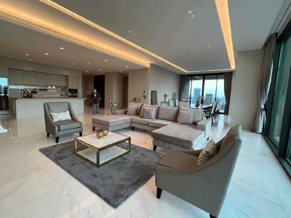 For RentCondoWitthayu, Chidlom, Langsuan, Ploenchit : ⭐️⭐️Kempinski Residence Condo Laungsuan  for​ rent​  4 Bed 5 Bath