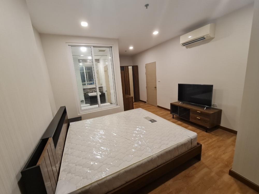 For RentCondoBangna, Bearing, Lasalle : For rent, The Coast (The Coast), size 44.59 sq.m., Building A, 21st floor, near BTS Bangna, near the expressway, convenient transportation, furniture, electrical appliances 18,000 baht