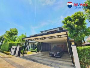 For SaleHousePinklao, Charansanitwong : Luxury detached house for sale, The Grand Pinklao, on Borommaratchachonnani Road, area 130 sq wa, 395 sq m, corner plot, main road, new house, furnished, imported furniture, ready to move in