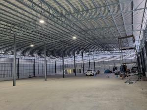 For RentWarehouseNawamin, Ramindra : Warehouse/warehouse building for rent, area 600 sq m, used area 1,850 sq m, weight 3 tons / sq m, 3 phase electricity, Ram Inthra Road 109, rental price 264,500 baht / m.