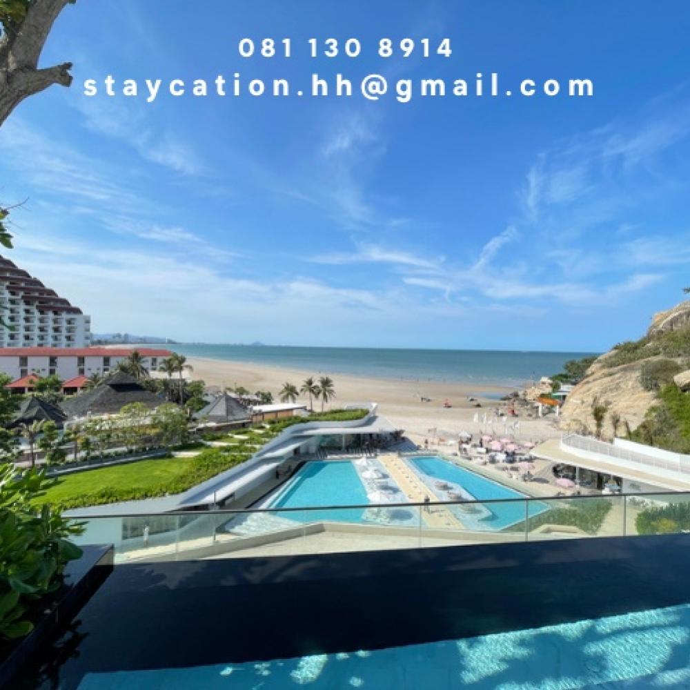 ให้เช่าคอนโดหัวหิน ประจวบคีรีขันธ์ : 🏢veranda Residence Hua Hin for rent Beachfront condo with good price 37,000 baht per month <Accept short term>