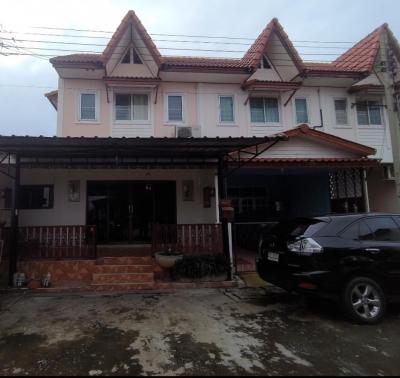 For RentTownhouseVipawadee, Don Mueang, Lak Si : Townhouse for rent, Baan Romyen, Chaengwattana zone, near Mongkut Hospital, only 6 minutes