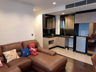 For SaleCondoRatchathewi,Phayathai : Urgent sale, The Line Condo, The Line Ratchathewi, rare item, corner room, open view, high floor, very beautiful room, fully furnished, 2 bedrooms, 2 bathrooms, near BTS