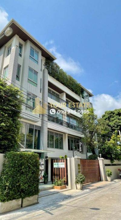 For RentOfficeSukhumvit, Asoke, Thonglor : Office refurbished, 3rd floor, for rent, good location, Thonglor-Ekamai area near Camillian Hospital Bangkok
