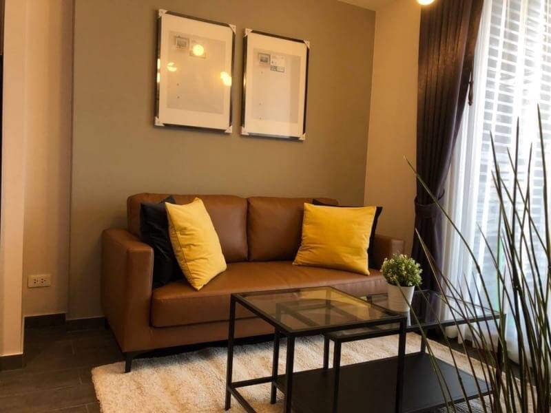 For RentCondoSukhumvit, Asoke, Thonglor : ***Urgent rent, negotiable price, The Loft Ekamai project, 1 bedroom, 1 bathroom, size 35 sq.m., 25th floor, fully furnished, ready to move in, rent 24,000 baht