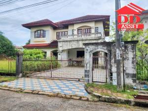 For SaleHousePattanakan, Srinakarin : House for sale, Manthana Srinakarin, area 150 sq.wa., near Lotus Srinakarin, next to Kanchanaburi Ring Road.