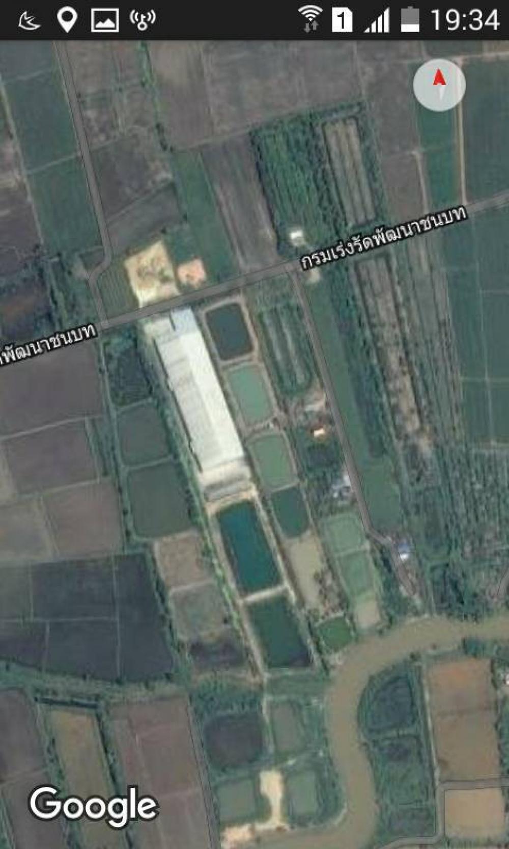 For SaleFactoryChachoengsao : Factory building, office, workers' accommodation with 26 rai of land, located in Raksan District, Chachoengsao Province