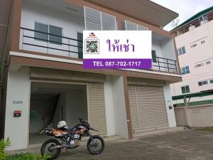 For RentShophousePathum Thani,Rangsit, Thammasat : 2-storey commercial building for rent, Lam Luk Ka Khlong 1, Rangsit Khlong 1-3