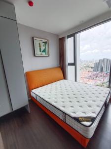 For RentCondoOnnut, Udomsuk : 📎Rent for 25000 baht, beautiful room, new room, high floor, south, city view 🌈