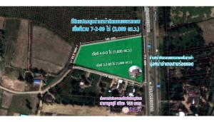For SaleLandHuahin, Prachuap Khiri Khan, Pran Buri : Land for sale in Kuiburi next to Petchkasem Road Prachuap Khiri Khan, corner plot 7-2-89 rai, next to the road on 2 sides, already filled.
