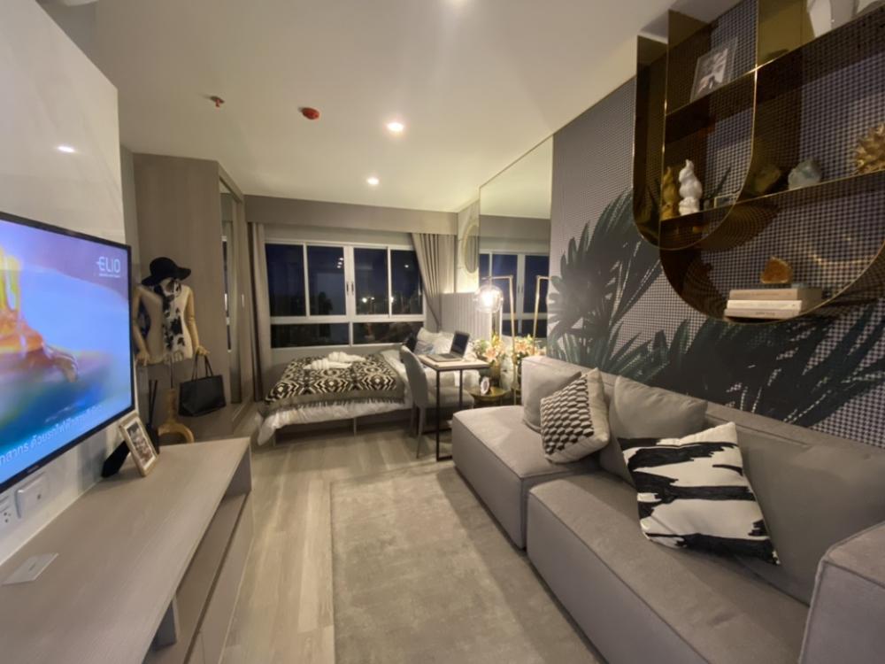 For SaleCondoThaphra, Talat Phlu, Wutthakat : Beautiful room * free furnishings Free transfer near BTS 📌 Elio Sathorn-Wutthakat, studio room, size 25 square meters, price 1.99 million baht 🔥 * make an appointment to see the room, call / line: 0838079364 patch sales project