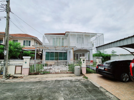 For SaleHouseMin Buri, Romklao : House for sale Nalin Ville 3 Ramkhamhaeng 72 sq.wa. Soi Mistine, Rat Phatthana Road. near motorway