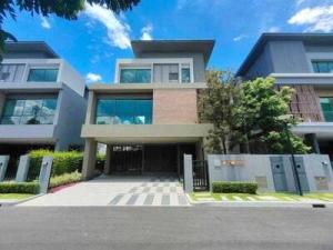 ขายบ้านพระราม 5 ราชพฤกษ์ บางกรวย : W175 ขายบ้านเดี่ยว 3 ชั้น  SC ASSET   หมู่บ้านแกรนด์ บางกอก บูเลอวาร์ด ราชพฤกษ์-พระราม 5 #สไตล์ModernLuxury