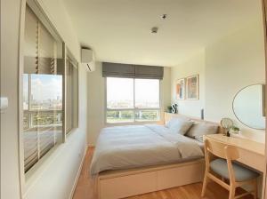 For RentCondoPattanakan, Srinakarin : Condo for rent, Lumpini Ville Phatthanakan Srinakarin, clear view, new room, decorated in MUJI style ✨