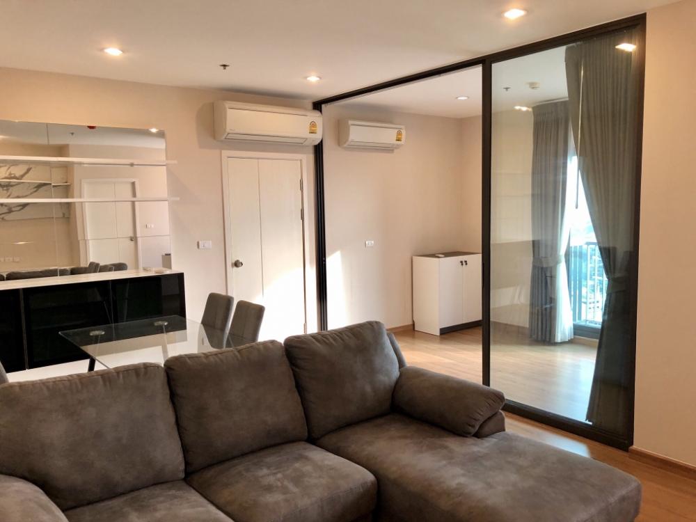 For SaleCondoPinklao, Charansanitwong : For sale with tenant, The Tree Rio Condo. 0 meters next to Bang O MRT, near Yanhee Hospital, 2 bedrooms, 2 bathrooms, area 61.52 sq m., river view to the south.