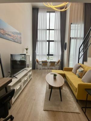 For RentCondoRama9, Petchburi, RCA : Modern Duplex IDEO new rama9 First rent All new