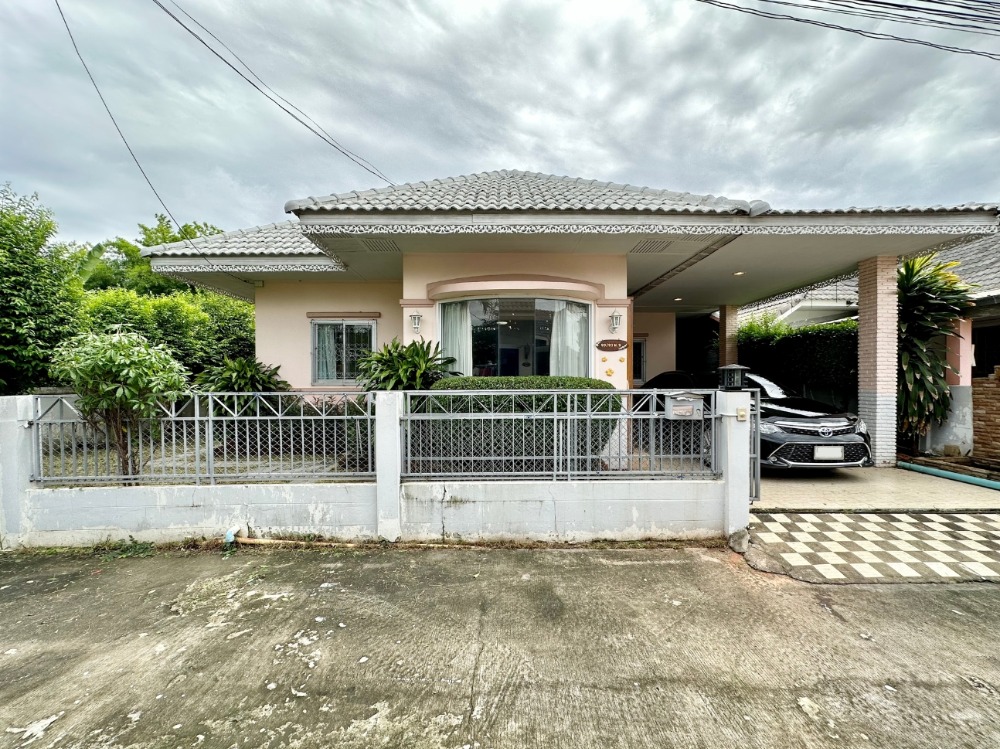 For SaleHouseKhon Kaen : house for sale Rim Bueng Kaen Nakhon, Phimanchon2 village, area 57.5 square meters, 3 bedrooms, 2 bathrooms.