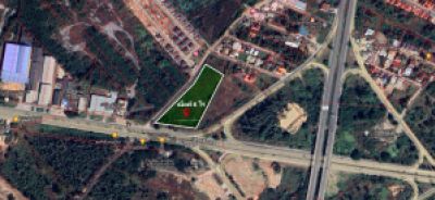 For SaleLandKhon Kaen : 📢 Land for sale in the business area on the main road Khon Kaen City Center (Area of approximately 6 rai) (Property number: COL050)