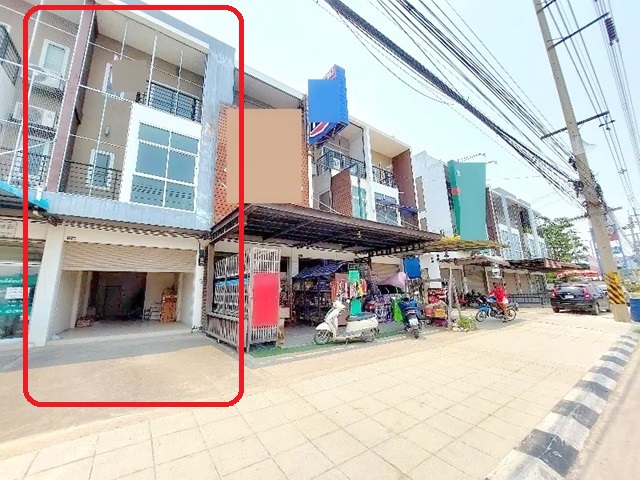 For RentShophouseRatchaburi : NaSatta PTT Main Rd. 6 Lanes Bangpae 20 Sq.waFor Rent Commercial Building 240 Sqm. 2Bed3Bath