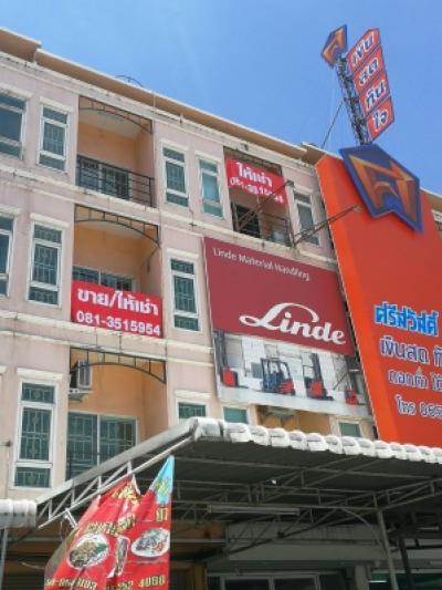 For SaleShophousePattaya, Bangsaen, Chonburi : Commercial building for sale, commercial building for sale, 4 floors, 24 sq m., next to Pinthong Industrial Estate 2, Chonburi, shophouse Pinthong 2, 156 sq m., 24 sq m.