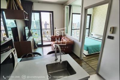 ให้เช่าคอนโดอ่อนนุช อุดมสุข : Wyne by Sansiri | Comfortable 1 Bedroom, High floor, Short walk to BTS Phra Khanong