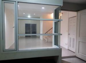 For RentTownhouseKaset Nawamin,Ladplakao : (h00508) 3-storey townhome for rent, 185 sqm., Premium Place, Nuanchan, Ramintra 40, contact to inquire at Line @ : @964qqvbv