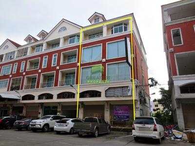 For RentShophouseEakachai, Bang Bon : Quick sale / rent, Kanlapaphruek commercial building, Bang Bon 1, JSP Village, British Place, Bang Bon, Bangkok, 4.5 floors high, 2 booths, 33 square wa. Affordable price.