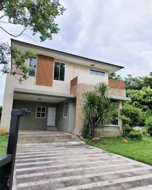 For SaleHouseRama9, Petchburi, RCA : Large detached house for sale (H22163) Nusasiri Rama 9 Project (Nusasiri Rama 9-Wongwaen)