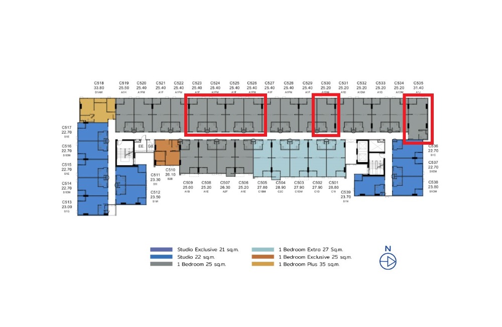 ขายดาวน์คอนโดปทุมธานี รังสิต ธรรมศาสตร์ : Kave Colony ห้อง 1-bed วิวสนามกอล์ฟ เพียง 1.75 ล้าน หรือ 6x,xxx บาท/ตร.ม. เท่านั้น