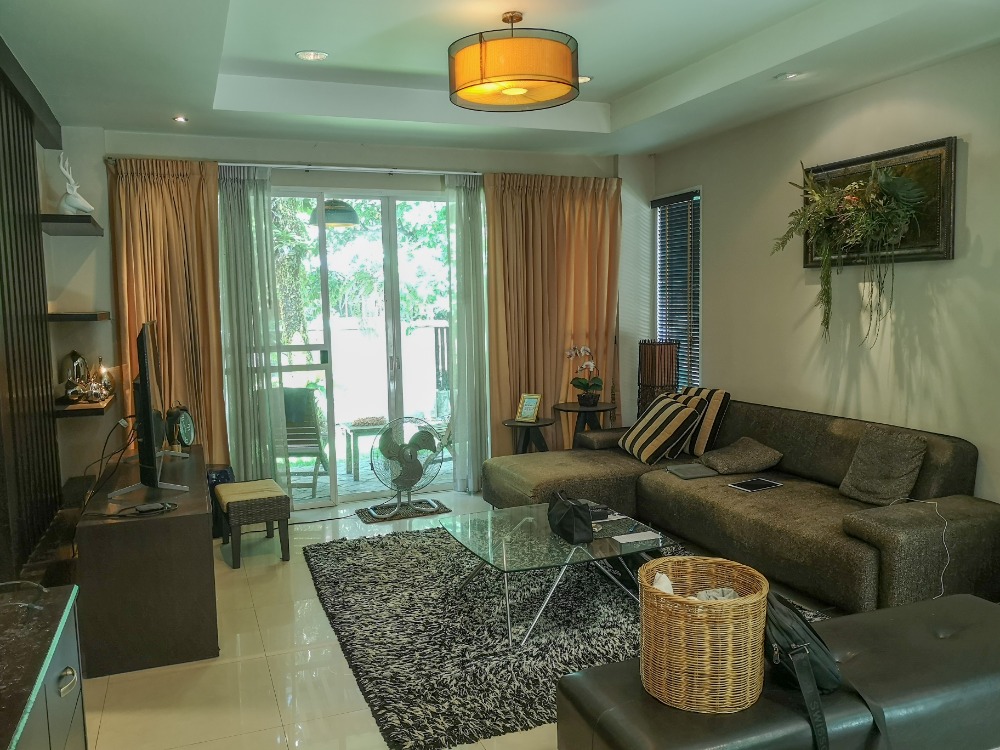 For RentHousePattanakan, Srinakarin : Single house for rent⭐Villa Arcadia Srinakarin⭐3 Bedroom⭐Big, shady, ready to move in