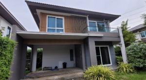 For SaleHouseLadkrabang, Suwannaphum Airport : House for sale, ready to move in, Manthana, On Nut, Ring Road 4 (H22165).