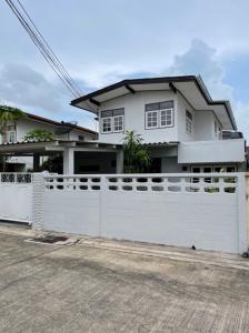 For RentHouseBang Sue, Wong Sawang, Tao Pun : KMUTNB MRT Bangpo Bangson 0.5 km.House Office for rent House 2 Stories 4Bed 2Bath garden 2Parking