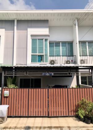 For SaleTownhouseNawamin, Ramindra : Townhome for sale, Blessville Village, Ramintra 117, Pink Sky Train.