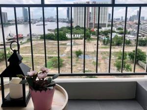 For RentCondoRama3 (Riverside),Satupadit : 📍U delight residence riverfront condo, Rama 3 Road, on the Chao Phraya River, size 1 bedroom, 34 sqm, beautiful view 🔥