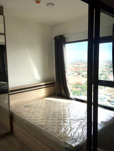For RentCondoSamut Prakan,Samrong : Urgent, very good price, Condo for rent, Kensington Sukhumvit-Theparak, Building A, 25th floor, clear view, ready to move in!!!