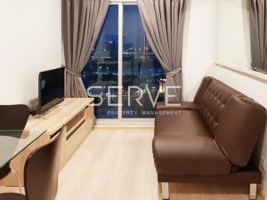 For SaleCondoRatchadapisek, Huaikwang, Suttisan : Nice view 1 Bed High Fl. MRT Thailand Cultural Centre 80 m. at Noble Revolve Ratchada 2 Condo / For Sale