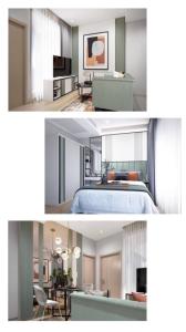 For SaleCondoRama9, Petchburi, RCA : Urgent for sale, furnished room, Ashton Asoke rama 9 (1 bedroom, 1 bathroom) If interested, contact 065-464-9497.