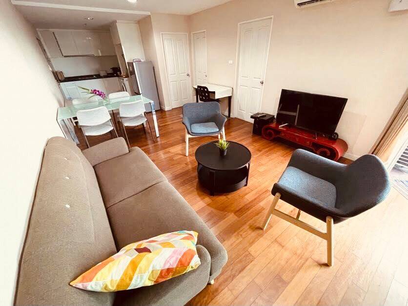 For RentCondoRama9, Petchburi, RCA : BL079_P BELLE GRAND RAMA9 **Condo in the heart of the city, beautiful room, fully furnished, just drag your luggage in** Easy to travel near amenities