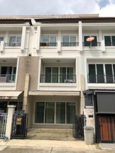 For RentTownhouseRama3 (Riverside),Satupadit : House for rent in Klang Krung Sathorn, Charoen Rat.