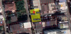 For SaleLandLadprao101, Happy Land, The Mall Bang Kapi : Land for sale 96 sq wa, Ladprao 110, Wang Thonglang, residential zone, near the yellow line BTS