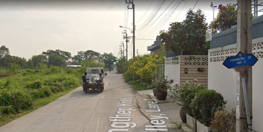 For RentLandPattanakan, Srinakarin : Empty land already filled in, Krungthep Kreetha 37 (accessible in 2 ways, intersection 2 or intersection 6)
