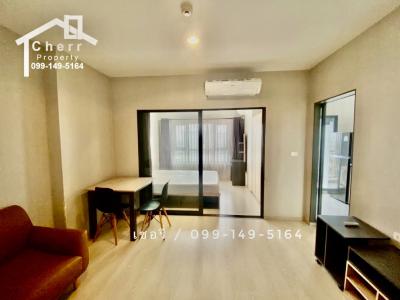 For SaleCondoSamut Prakan,Samrong : LV047 Sell / rent Condo Ideo S115 (Sukhumvit 115), large size, furniture, complete electrical appliances. #Adjacent to BTS Pu Chao #Adjacent to BigC South, good wind, no building blocking the central area, full / call 099-149-5164