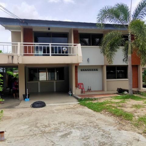 For RentHouseMin Buri, Romklao : 2 storey detached house for rent in Phrueksachat Village Ramkhamhaeng Soi 118