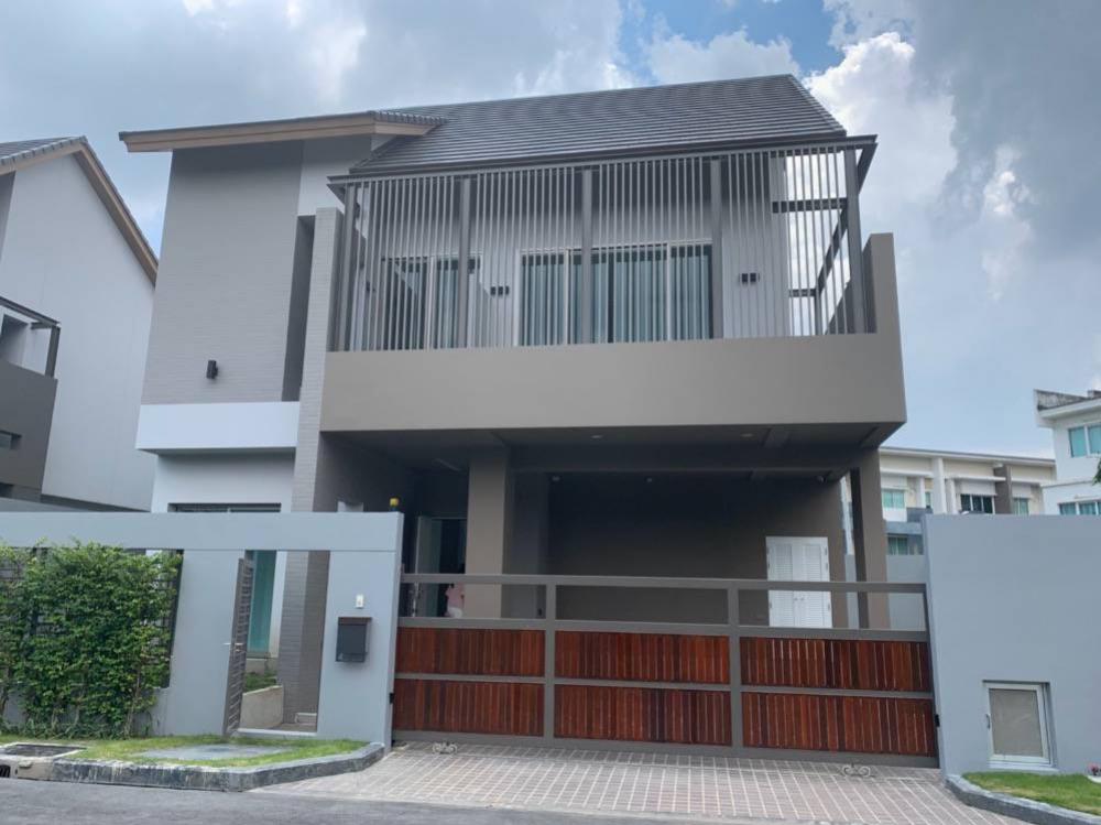 For RentHouseYothinpattana,CDC : For Rent Single House 4 bedrooms Private Nirvana Residence North behide Cystal Design Center Yothinpattana, Praditmanutham