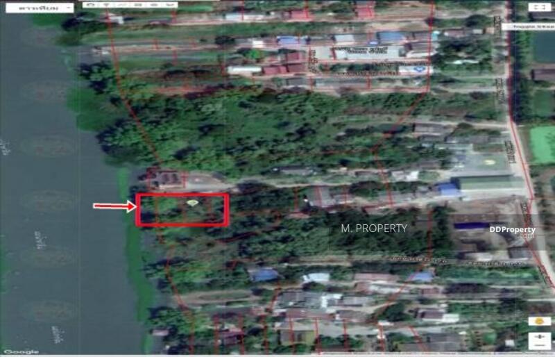 For SaleLandNakhon Pathom, Phutthamonthon, Salaya : Land reclamation next to the Tha Chin River With 2 prefabricated houses, rare plots, Bang Len District, Nakhon Pathom Province
