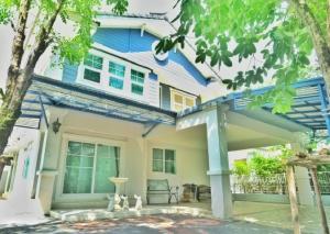 For RentHouseBangna, Bearing, Lasalle : For Rent: 2 storey detached house for rent, Chaiyapruek Village, Bangna Km.7, Soi Ratchawinit Bangkaew, near Mega Bangna, very beautiful house, fully furnished, 5 air conditioners, can accommodate small animals.