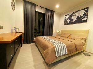 For RentCondoOnnut, Udomsuk : Condo for rent, Life Sukhumvit 62, beautiful room, fully furnished. Fully furnished Tel.& Line 0656944935