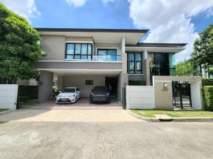 For SaleHousePinklao, Charansanitwong : Ready-to-move-in detached house for sale, The City Pinklao project, Borrom Soi 60, large back, lots of usable space convenient location